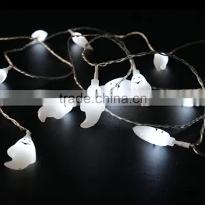 Halloween 10LED Ghost Light Chain thumbnail-2