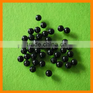 Black Round Loose Pearl/Imitation Pearl thumbnail-1