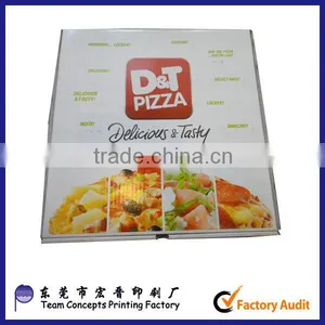 Custom Recyclable Food Grade Paper Pizza Boxes thumbnail-1