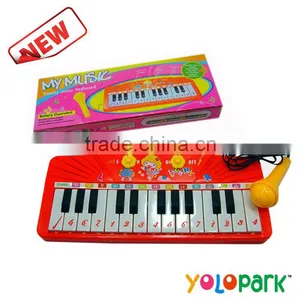 Funny Educational Plastic Music Keyboard for Children thumbnail-1