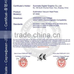 SUNMETA Manufacturer 3D Sublimation Vacuum Machine, Patented Product Quality Choice thumbnail-5