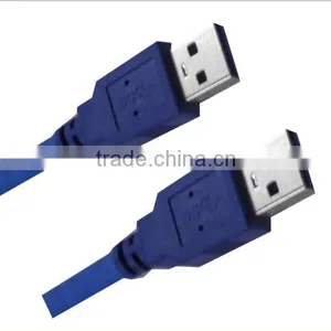 Flat USB 3.0 OTG Cable AM to AM Cable thumbnail-1