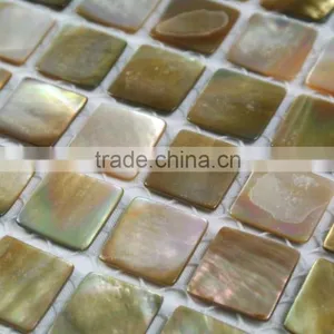 2016 Precious Natural Brown Lip Sea Mother of Pearl Mosaic Tile,bathroom Tile,backsplash Tile thumbnail-4