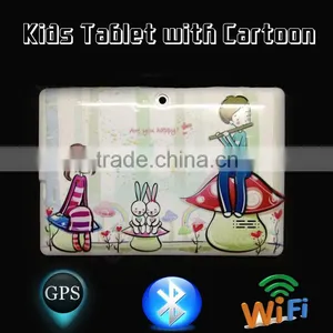 7 Inch Dual Core Android 4.4 Kids Tablet PC With Bluetooth GPS and WIFI thumbnail-2