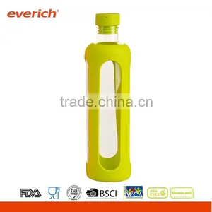 550ml Leak Proof Borosilicate Glass Bottle With Silicone Cap and Sleeve thumbnail-4