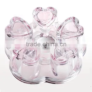 Super Heart Shape Tea Warmer Special Design Glass Teaware Gongfu Teaset thumbnail-2