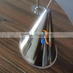 Trade Assurance Stainless Steel Reusable Fine Mesh Pour Over Cone Cafetiere Coffee Filter thumbnail-6