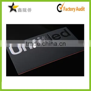 Hot Stamping Gold/Silver Business Card Embossed Foil Card With Low Price Quality Choice thumbnail-1