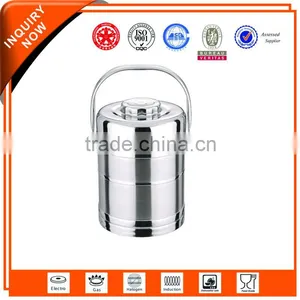 2.0L Cheap Stainless Steel Tiffin Lunch Box thumbnail-1