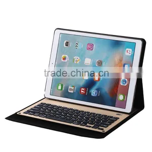 Wireless Bluetooth Keyboard Cover Case for IPad Pro 12.9 Inches IOS 9 Tablet thumbnail-1