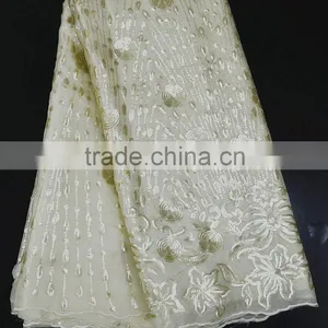 2015 Fashion Shtyle Washable Silk Fabric Heavy Silk Fabric Pink Silk Brocade Fabric for Party Dress thumbnail-2