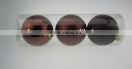 Coffee Decorative Plastic Plain Christmas Ball thumbnail-1