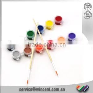 Non-toxic Multi-purpose Wood and Vinyl 6 Color Kids Paints thumbnail-3