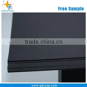 Coated And Uncoated Black Paper Card Mat/ Black Paper Card Sheets thumbnail-5