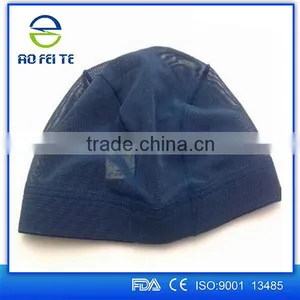 New 2016 Shijiazhuang Aofeite Printing Silicone Japanese Mesh Swim Cap Quality Choice thumbnail-2