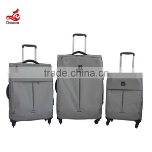Baoding Fashionable Grey Nylon Oxfords Used Luggage for Men thumbnail-1