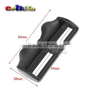 34mm Webbing Plastic Double Multi-funtion Slider Buckle Ladder Lock Hardware for Ourdoor Backpack Strap Luggage #FLC445-B thumbnail-1