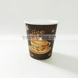 Best Quality Custom Logo Disposable Single Wall Coffee Paper Cup 7oz015 thumbnail-1