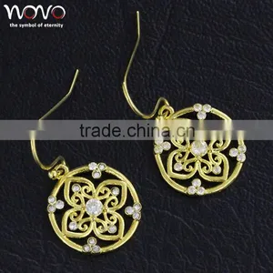 2016 Popular Wholesale 18K Gold Plated Brass Jewelry Earring thumbnail-1