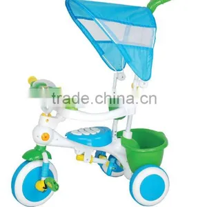 Baby Car With Canopy and Pushbar thumbnail-1