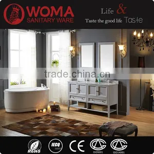 Modern Solid Wood Bathroom Cabinet With Factory Price thumbnail-1
