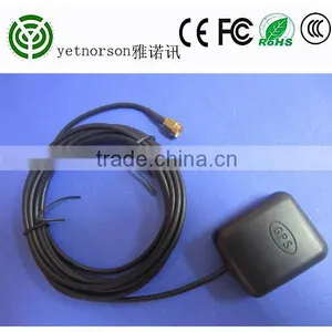 Car GPS Navigation Antenna Aerial With SMA Male Connector 3M Cable H1E1 SMA Male Straight Mcx GPS Antenna 1575.42MHz thumbnail-4