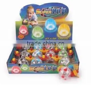 Good Quality Plastic Spinning Top Toy Spinning Top With Light Music Light up Spinning Top Factory thumbnail-1