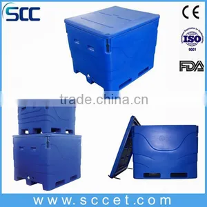 FDA Approved SB1-B1000 Plastic Fish Container Box Storage thumbnail-1