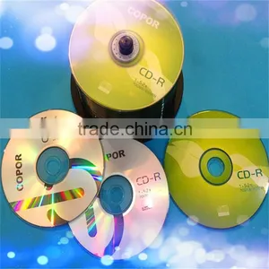 700MB Full Face White Inkjet Printable CDR/cd-r Disc thumbnail-1