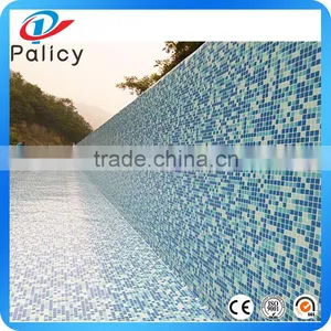Custom Waterproof Reinforced Plastic 1.5mm Blue Vinyl Swimming Pvc Pool Liner thumbnail-2