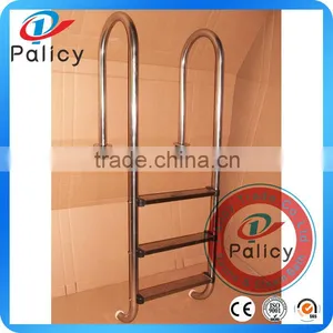 Hot Selling Swimming Pools Stainless Steel Folding Ladder thumbnail-1