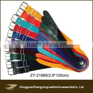 Unisex Adjustable Baseball Belt,colored Waistband Elastic Belt thumbnail-1