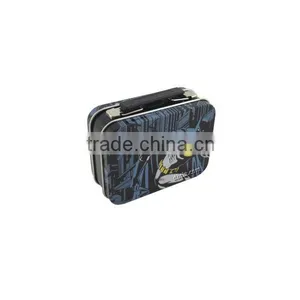 Tin Box With Handle, Metal Box With Latch, Hinged Box With Lock thumbnail-1