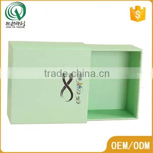 Empty Rectangle Shape Custom Biodegradable Sliding Drawer Packaging Makeup Kit Box Makeup Paper Box With Logo Supplier's Choice thumbnail-3