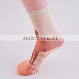 Hot Sale Lady's Sublimation Crew Socks Fashion Printing Socks thumbnail-3