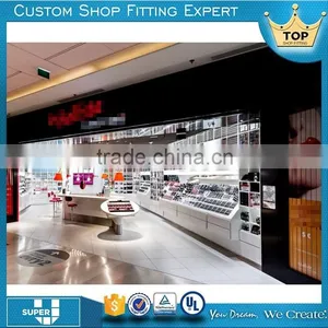 Custom Attractive Good Quality Retail Make up Store Display Makeup Station Furniture thumbnail-1