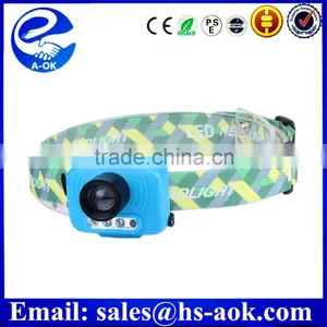 CREE XPG R5 180lm Gesture Sensing Switch LED Headlamp (3xAAA) thumbnail-1