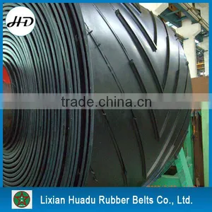Solid Woven Pattern Chevron Fabric Core Conveyor Belt thumbnail-4