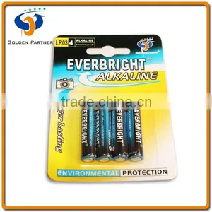 Hard Body zn mn Dry Alkaline Battery 1.5v Aaa Lr03 thumbnail-1