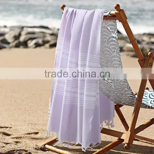 Pestemal Beach Towel With Fringes / Yarn Dyed Beach Towel thumbnail-1