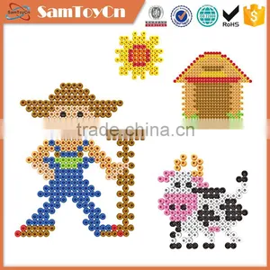 1155PCS Ironing Beads Diy Puzzle Magic Bead Toys thumbnail-1