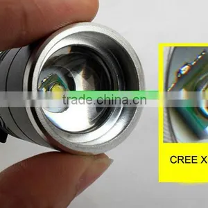 C81 Portable MINI LED Zoom Flashlight Torch With Pen Clip thumbnail-5