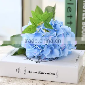 Wholesale Artificial Flowers Cheap Artificial Hydrangea Flower Artificial Wedding Flowers Artificial Decoration Silk Flowers thumbnail-1