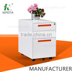 3 Drawer Steel Locked File Cabinet thumbnail-1