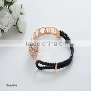 Diamond Bracelet Alloy Austria Rhinestone Bangle thumbnail-3