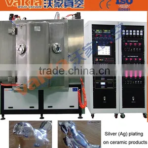 Plastic Silver Sputtering Deposition / Jewelry Silver PVD Coating Machine / Ag PVD Plating Equipment thumbnail-1