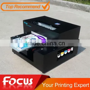 2016 Newest A4 UV Printer, Cell Phone Case/plastic Card/transparent Business Card Printing Machine, Used uv Flatbed Printer Quality Choice thumbnail-1
