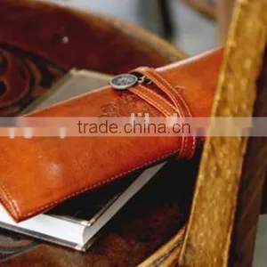 City Twilight Creative Pencil Bag Roll Leather Make Up Cosmetic Pen Case Pouch Purse Bag For School thumbnail-3