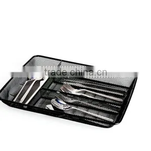 Black Metal Cutlery Tray/metal Wire Kitchen Organizer B82167 thumbnail-1
