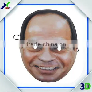 Promotional Printed Human Face 3D PVC Masks From China thumbnail-5